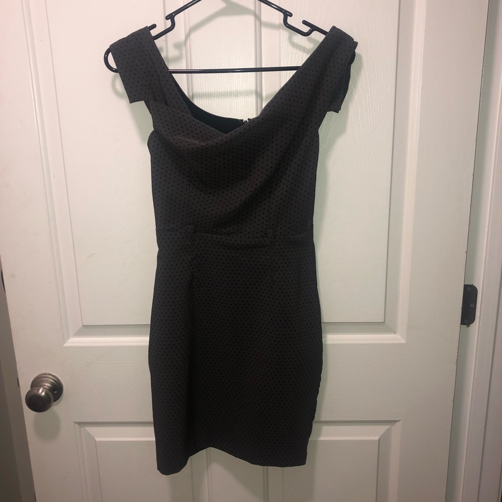 Charlotte Russe Polka Dot Bodycon Dress